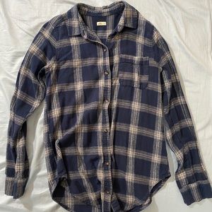 Hollister plaid shirt/flannel